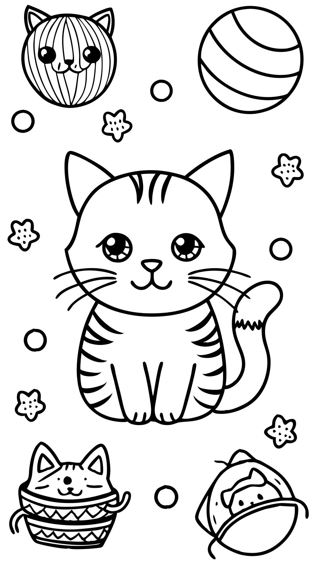 coloring pages of cat